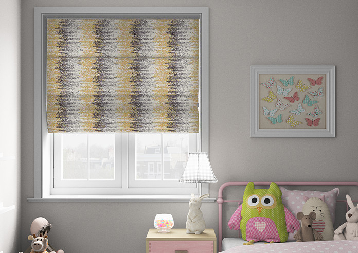 Highbury, Ochre - Roman Blind - Image 3